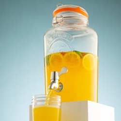 Dispensador redondo clip top 8L Kilner, foto 3