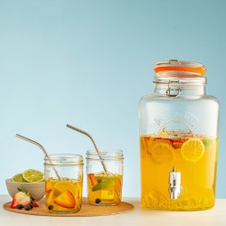 Dispensador redondo clip top 8L Kilner