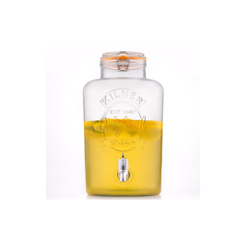 Dispensador redondo clip top 8L Kilner, foto 5