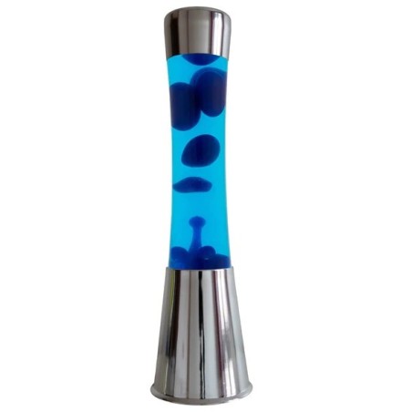 Lampara de lava azul  Fisura