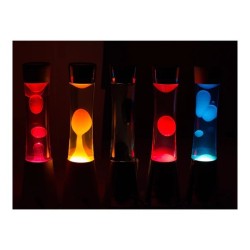 Lampara de lava naranja  Fisura