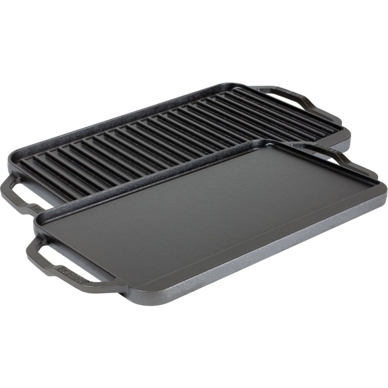Plancha reversible 25 x 50 cm. Lodge