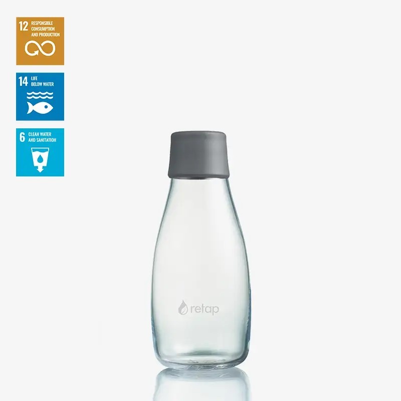 Retap Original 03 – Botella de vidrio reutilizable