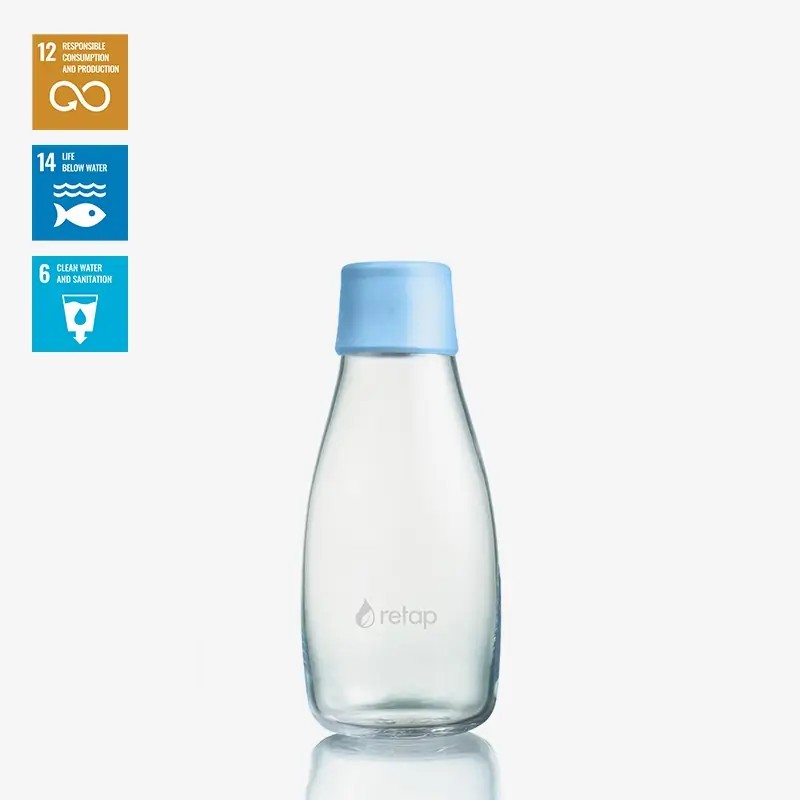 Retap Original 03 – Botella de vidrio reutilizable