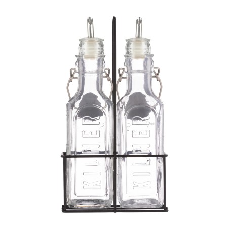 Set Kilner® de Botellas de Aceite con Soporte y Asa