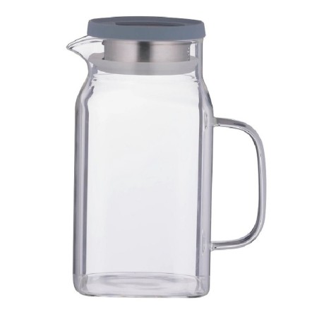 Jarra cuadrada con tapa para nevera