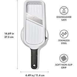 Mandolina de Precisión OXO Good Grips con Grosor Ajustable