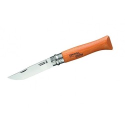 Navaja Opinel Nº9 Carbono 9 cm | Mango de Haya y Sistema Virobloc