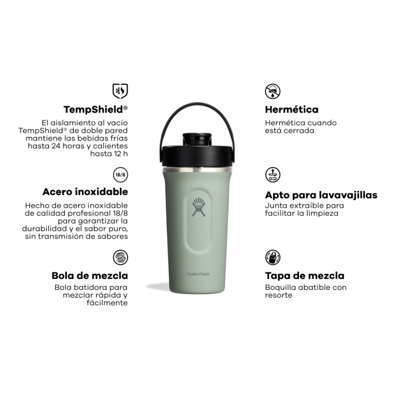 Botella termo mezclador 0,7 l. Hydroflask | Things