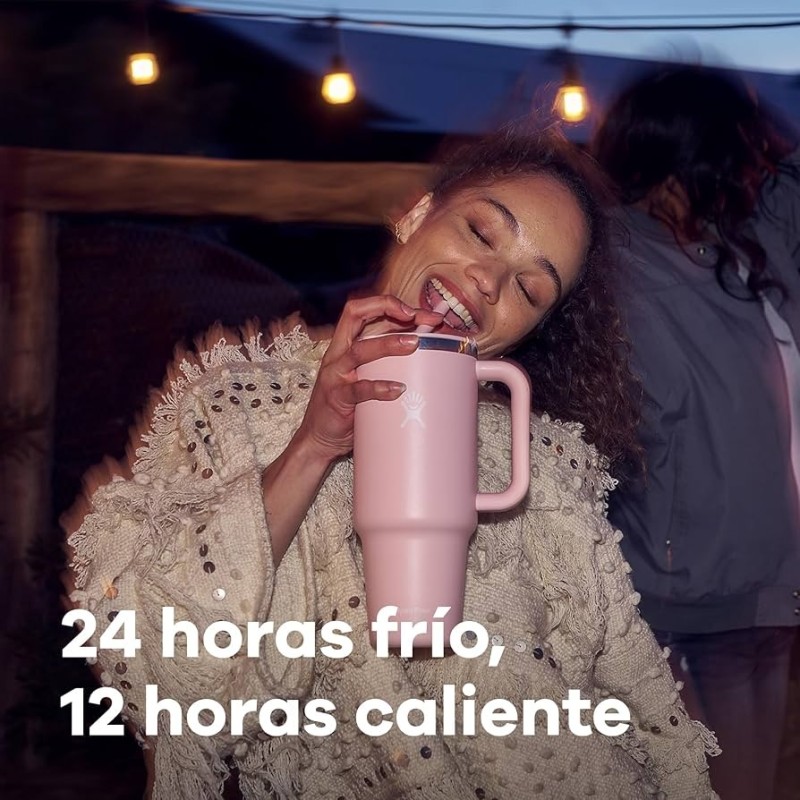 Taza con pajita flexible 0,75 l. Hydroflask | Things