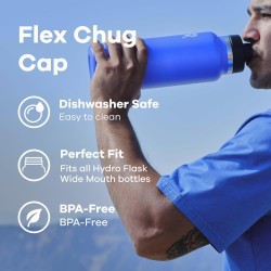 Hydro Flask Wide Flex Chug Cap WFCC001 – Tapa Chug para Botellas Wide