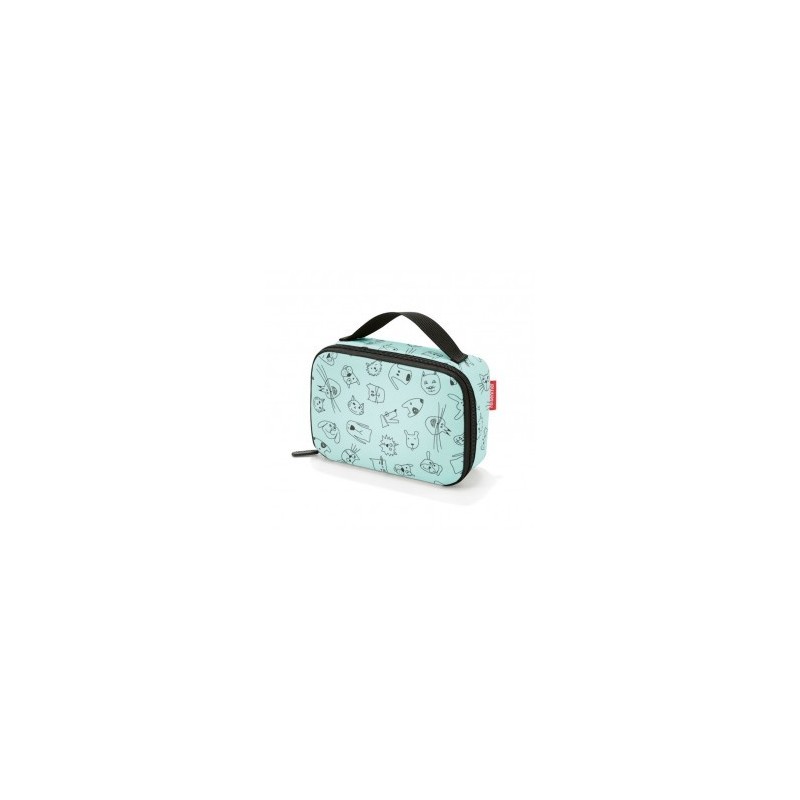 Estuche térmico infantil cats and dogs menta