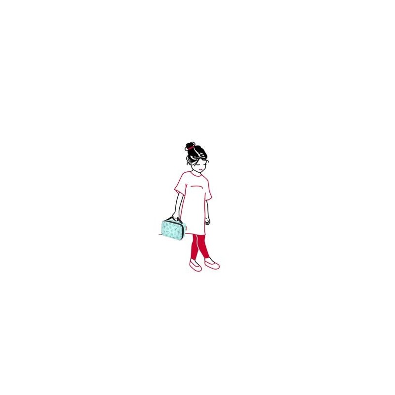 Estuche  térmico infantil cats and dogs menta | Things