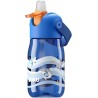 Botella Infantil 400 ml con Pajita 🦈 Tiburón Azul | ZK201504 Tritán A
