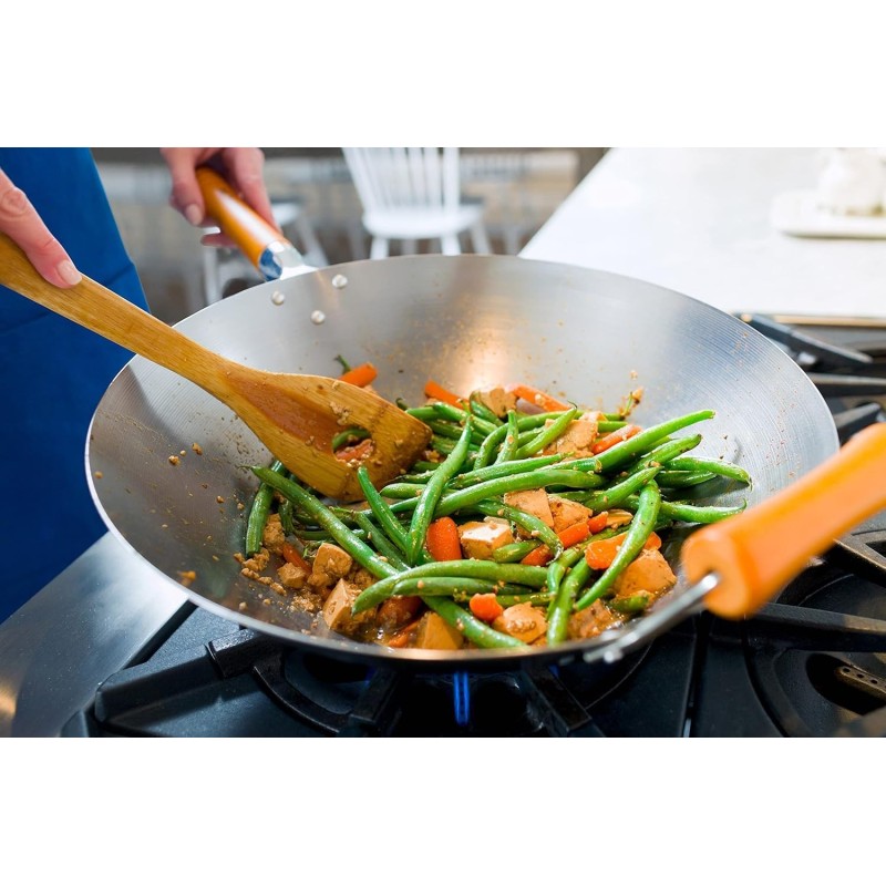Wok Ken Hom Excellence 36 cm 🍜 Acero al Carbono – Apto Inducción | Things