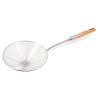 Espumadera Ken Hom KH515 🍜 Acero Inoxidable y Mango de Madera | 19 cm