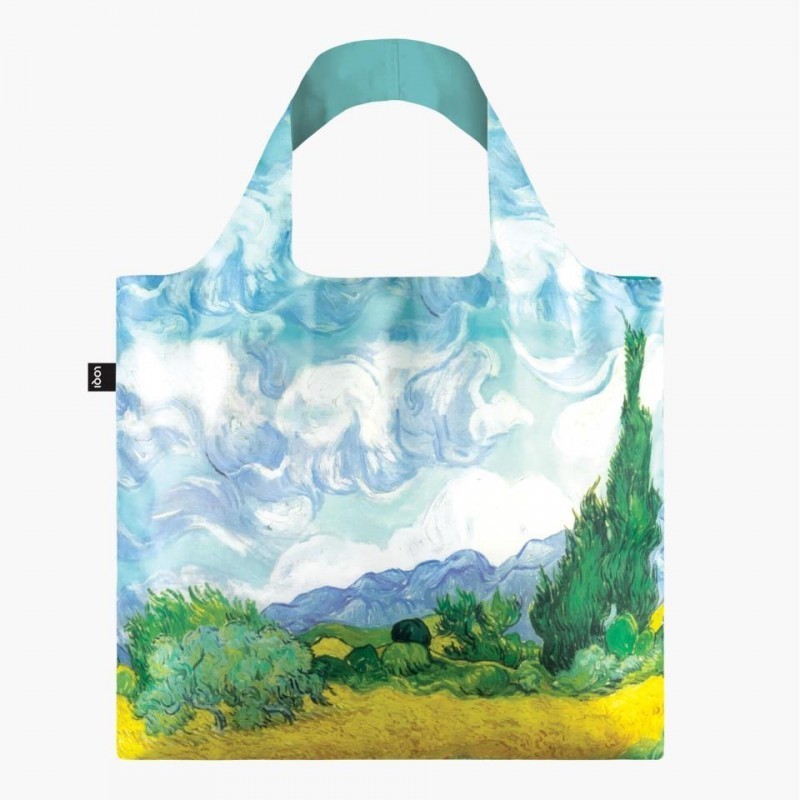 Bolsa Loqi Un campo de trigo con cipreses | Things