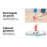 OXO 12170600M – Mopa de microfibra con spray y estropajo para rincones