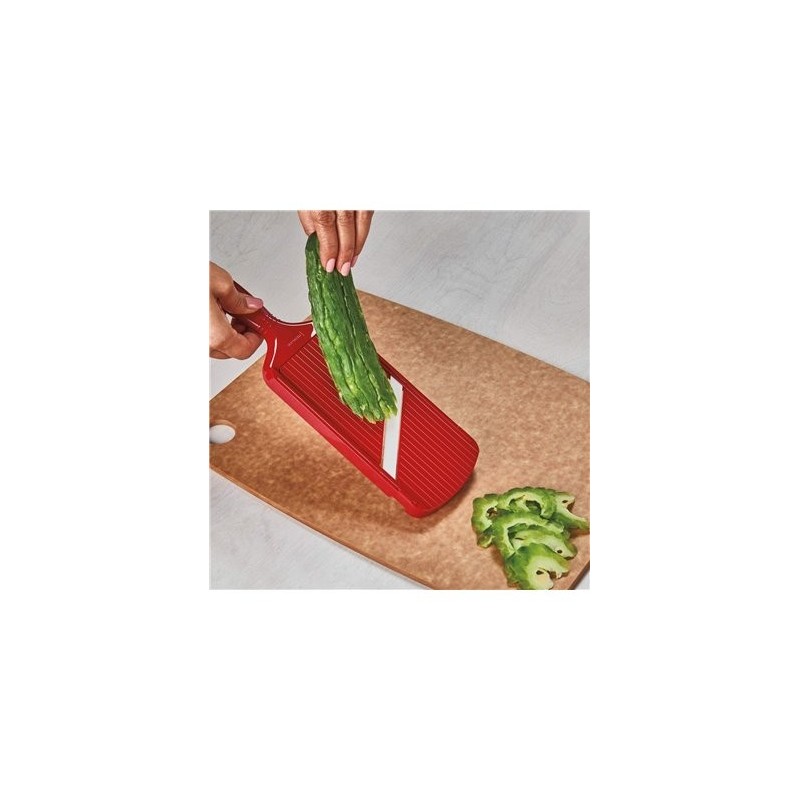 🔪  Mandolina de cerámica regulable (color rojo) Kyocera | Things