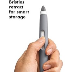 OXO Electronics Cleaning Brush – Cepillo 2‑en‑1 para electrónica