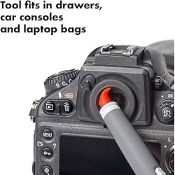 OXO Electronics Cleaning Brush – Cepillo 2‑en‑1 para electrónica