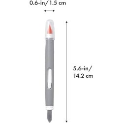 OXO Electronics Cleaning Brush – Cepillo 2‑en‑1 para electrónica