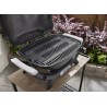 Weber Q 1200N Black – Barbacoa de gas portátil con mesas laterales