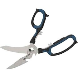 AnySharp Tijera Multiusos 5 en 1 – Acero endurecido y mango ergonómico