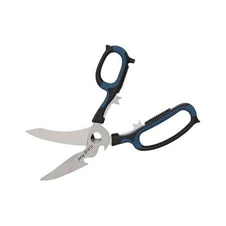 AnySharp Tijera Multiusos 5 en 1 – Acero endurecido y mango ergonómico