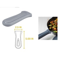 Lodge ASDHH06 – Protector de asa de silicona deluxe Stone Grey