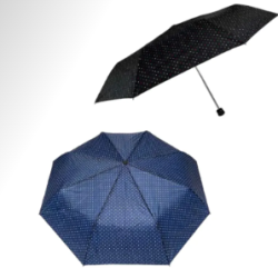 Paraguas Plegable Manual (Lunares) Vipluie