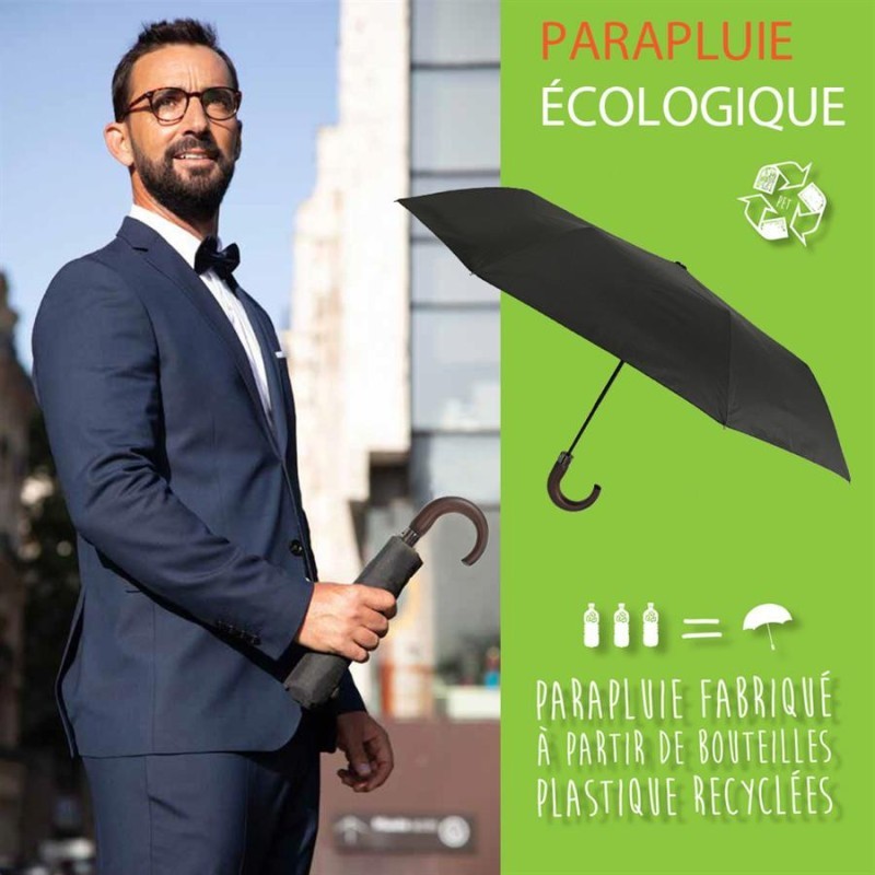 Paraguas Plegable Automático Hombre Ecológico Smati, foto 5