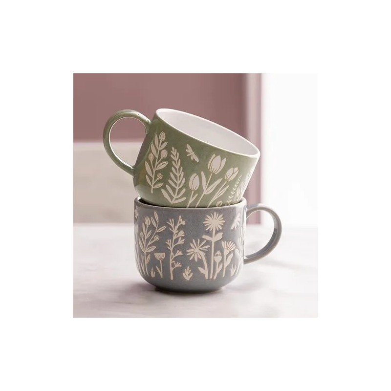 ☕  Mug In The Meadow Margaritas azules (400 ml) Mason Cash | Things