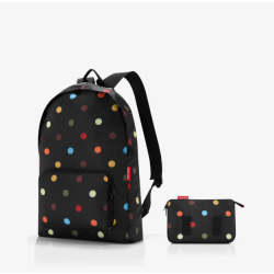 Mochila plegable Dots Reisenthel Mini Maxi