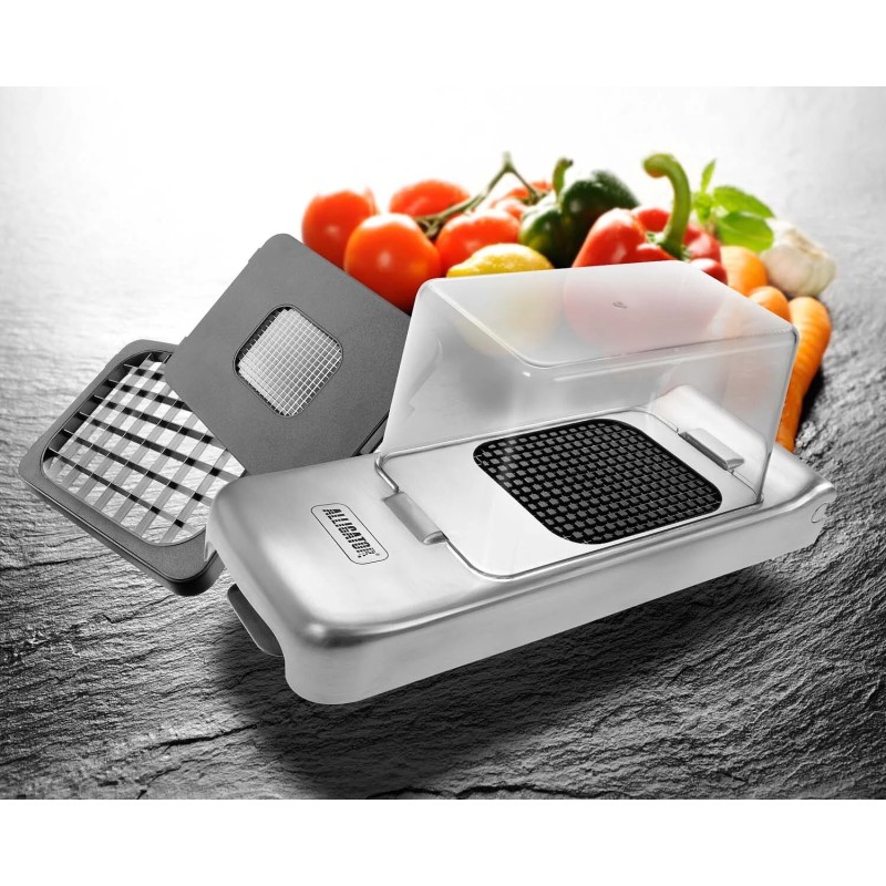 🐊 Alligator Chopper de Acero Inoxidable con Recipiente | Things
