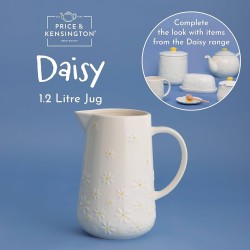 Jarra Price & Kensington Daisy 1,2 L | Cerámica con diseño de margarit