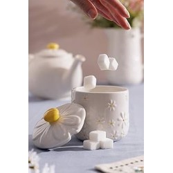 Azucarero Price & Kensington Daisy | Cerámica con diseño de margaritas