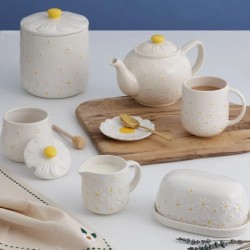 Azucarero Price & Kensington Daisy | Cerámica con diseño de margaritas