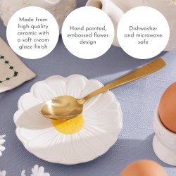 Reposacucharas Daisy Price & Kensington | Cerámica con diseño de marga