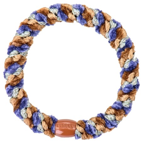 Goma Knekki mix uva, marrón glitter