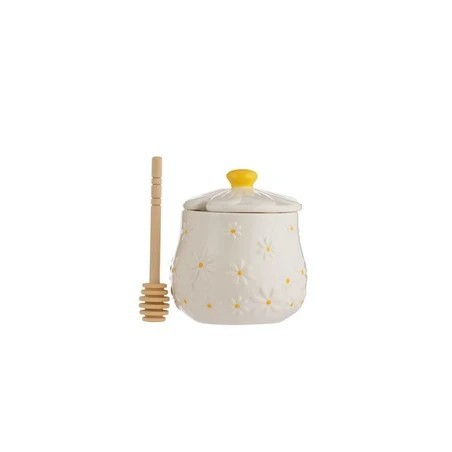 Tarro para miel Daisy Price & Kensington | Cerámica con diseño de marg