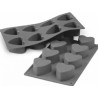 Molde corazones Patisse Starflex 8 cavidades | Silicona antiadherente