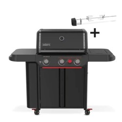 Weber Genesis E-330WR Stealth + Rustidor Giratorio de Regalo