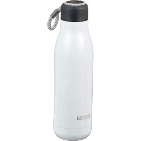🥤 Botella térmica de acero inoxidable 750 ml blanco Zoku | Things