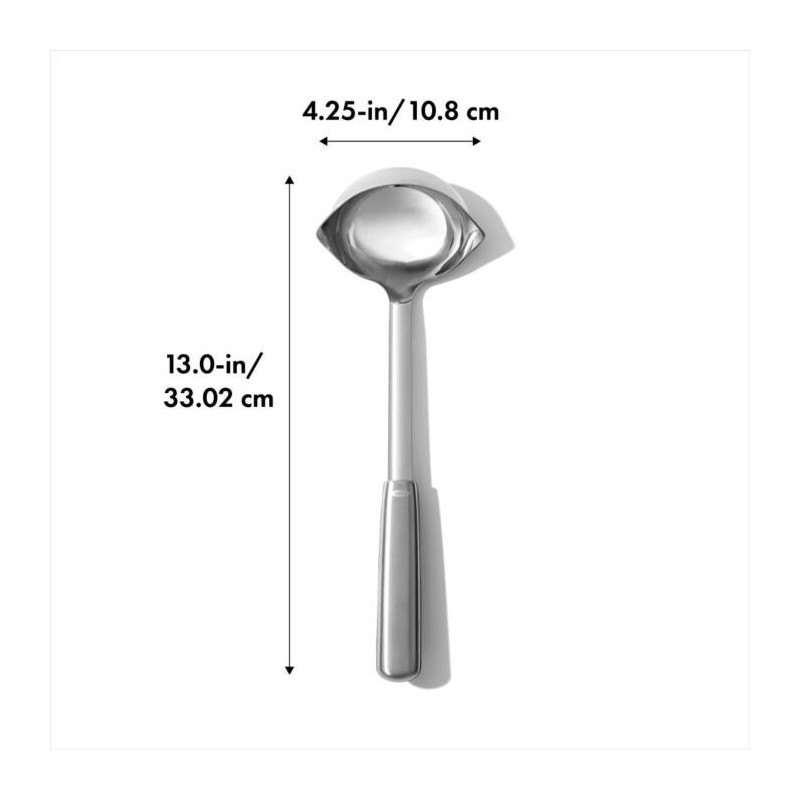 Cucharón de Acero Inoxidable OXO Steel, foto 2