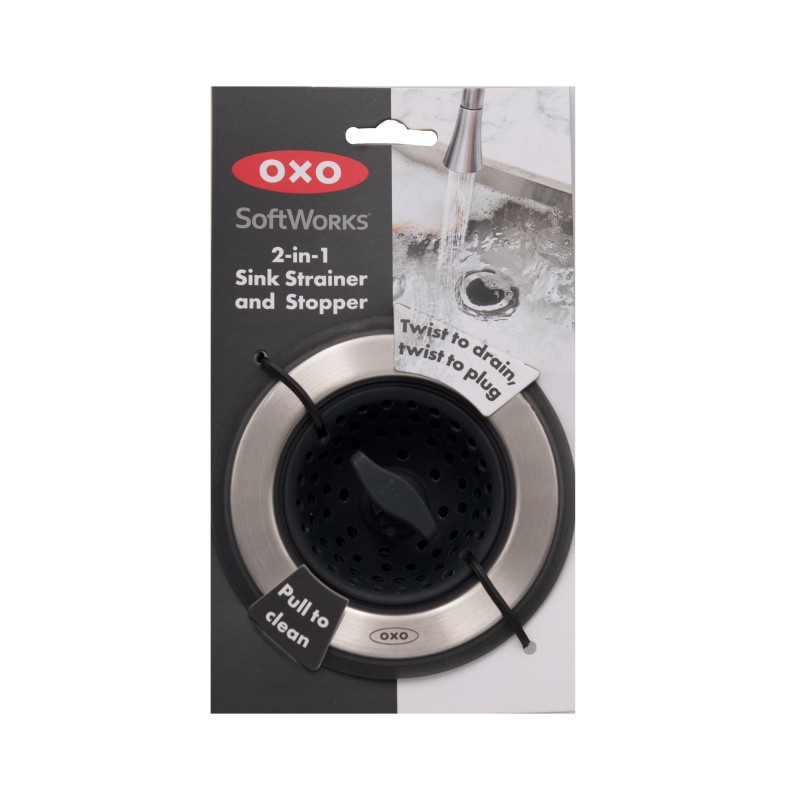 Colador y Tapón de Fregadero en Acero Inoxidable | Things