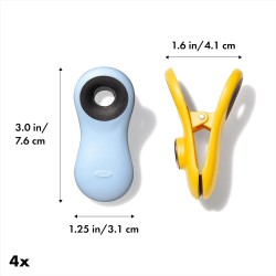 Pinzas Magnéticas Multiusos (Pack de 4) Oxo, foto 4