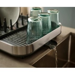 DUO Steel Expanding Dish Rack escurridor acero Joseph Joseph | Things
