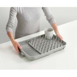 DUO Expandable Dish Rack Grey  Escurridor extensible gris Joseph Joseph | Things