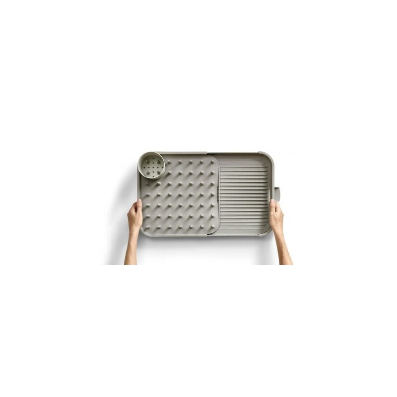 DUO Expandable Dish Rack Grey  Escurridor extensible gris Joseph Joseph | Things